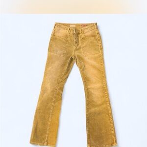 Anthropologie Golden Ankle Pants